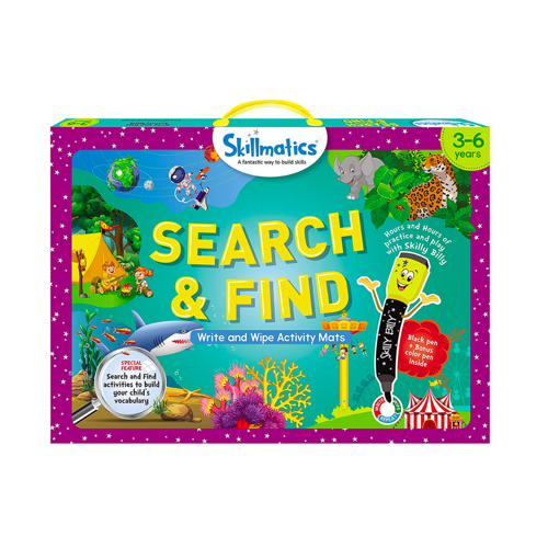 Search and Find Reusable Activity Mats
